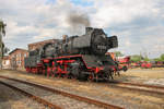 Die 50 3570-4 steht am 15.06.2018 im BW Wittenberge auf der Grube nach getaner Arbeit.