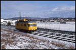 701114 ist hier am 17.2.1999 bei Brake in Richtung Hamm unterwegs.