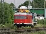 Aggerbahn 701 099-4 mit 261 671-2 in Beuel am 10.6.2011