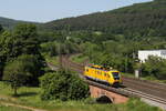 711 101-6 als Mess 99999 in Gemünden am Main (27. Mai 2023)