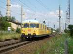 729 002/725 002 der DB sind am 27.Juli 2011 bei Engelsdorf Richtung Dresden unterwegs.