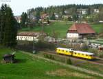 725 003-8 und 726 003-7 am km 69,1 22.4.09