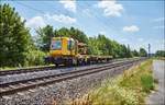 GAF 100 ein Rottenkraftwagen ist am 05.07.2017 auf dem Weg nach Gemünden/M.gesehen bei Thüngersheim.