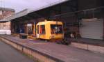 Ein GAF steht am 01.09.2012 im Bahnhof Weiden in der Oberpfalz abgestellt. 