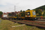 DB Netz 97 17 50 007 18-1 am 03.09.2016 abgestellt in Meiningen.