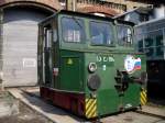 Klein, keine Lokomotive, aber immer im Einsatz. Der ASF 69, gebaut in den LEW Hennigsdorf, hier beim 8. Eisenbahnfest am 11..09.2011 im Bw Schneweide.