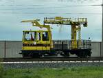 MZA 632 steht auf der SFS Stuttgart - Ulm auf Höhe des Flughafens, 12.07.2024