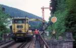 53 0793  Abbau der Formsignale im Bhf Calw  00.05.89