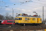 Oberleitungsmesswagen 701 017 @ Kranichstein am 19.02.2018