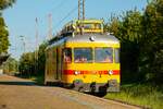 KAF Falkenhahn Turmtriebwagen 636 003-2 in Hilden, Mai 2021.