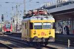 Nachschuss auf den Diagnose VT 701 017-6 auf den Weg ins Deutzer Feld in Köln Deutz.

Köln 23.03.2022