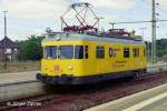 BR 701 169-6 Oberleitungsmesswagen berprft im Aug.