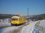 Turmtriebwagen (701 119-0) der Landeseisenbahn Lippe, am  19.