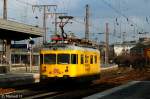 701-017-6 hat am 27.1.2011 die Oberleitungen im HBF Essen berprft.