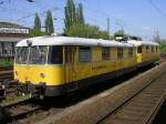 DB Netz Instandhaltung /Gleismesszug 725 004-6 und 726 004-5
in Hagen Hbf. abgestellt.(04.05.2008)