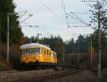 726 003-7 und 725 003-8 Auf Messfahrt (?) gen Offenburg am km 97,0 28.10.09