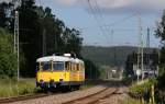 725 002-0/726 002-9 als NbZ 91521 (Karlsruhe Hbf-Trossingen Bf) in Peterzell 15.7.15