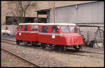 Bahnhofsfest am 5.4.1992 in Menden: Mitfahrten in ehemaligen DB Draisinen!