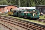 Am 17.und 18.09.2011 fand in Schnheide Sd (Wilzschhaus)das 2.Brckenfest statt.Aus diesen Anlass fuhr der Wernesgrner Schienenexpress(Wex).17.09.2011.