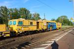 Hans Kaiser Gleisbau Plasser und Theurer Schotterstopfmaschine am 18.06.20 in Kahl am Main 