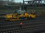 LW Plasser & Theurer SSP 110 SW in Wiesbaden Ost Gbf; 07.04.2008