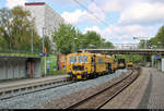 Von Ende April bis Anfang Mai 2019 fanden parallel zu den Maßnahmen zwischen Halle Südstadt und Angersdorf auch Gleisbauarbeiten am Hp Halle Zscherbener Straße auf der Bahnstrecke
