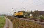 203 315-7 mit 711 119-8 zu sehen am 18.10.18 in Etzelbach.