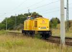 Am 13.10.2014 kam   die 203 313-2  von der DB aus Richtung Magdeburg und fuhr weiter in Richtung Stendal  .