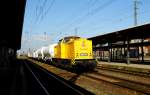 15.05.2015 standen die 203 302-5 und die 203 315-7 von der DB Netz Instandhaltung in Stendal .