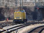 203 311 beim Rangieren am 24.02.14 im Hbf Zwickau/Sachs.