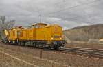 203 301 dieselte mit einen 703 am Hacken am 29.11.2011 durch Bad Kösen in Richtung Naumburg