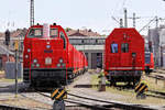 714 105, ex 212 270, am 24.04.2017 im Bw. Würzburg.