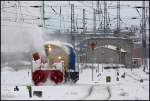 Sturmtief „Queen“ hatte im Februar 2010 den Nordosten in ein Schneechaos gestürzt, in dessen folge einige Bahnstrecken gesperrt werden mussten.