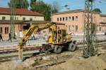 Die Arbeiten im Bahnhof Rosenheim gehen vorran