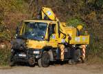 MB Unimog (U 400 ) von Hartung Bau in Geilenkirschen / Lindern am 11.11.11