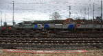 186 108-7 von BLS,Railpool steht abgestellt in Aachen-West. 
Aufgenommen vom Bahnsteig in Aachen-West.
Bei Sonne und Wolken am Kalten Nachmittag vom 27.12.2017.