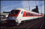 Fahrzeugausstellung am 21.9.1997 in Aachen West anläßlich des Tag des Lokführers:
IC Steuerwagen in roter Lack Version