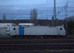 186 454-5 von Lineas/Railpool  rangiert in Aachen-West.