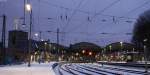 Aachen Hbf im Schnee 20.12.09