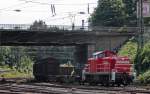 294 878-4 mit einer bergabe aus Stolberg vmtl. nach Oberbruch bei der Durchfahrt in Aachen-West Pbf, 20.7.10