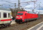 Die Wagen verloren? Nein, der IC von Osnabrück nach Amersfoort Central fuhr an diesem Tag wegen einer kurzfristigen Streckensperrung nur bis Bad Bentheim.