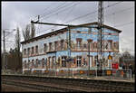 Der Bahnhof von Bad Wilsnack zeigt viele unterschiedliche Fassaden Bilder.