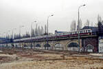 277 373, Bj. 1936, Bauart  Olympia, am 14.11.1990 vor dem Bf. Berlin Friedreichstraße.