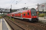 Von 112 188 geführt verlässt der RE3 (RE3330) von Berlin Südkreuz nach Eberswalde Hauptbahnhof am 2.8.2016 Berlin Gesundbrunnen.