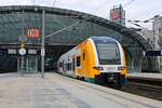 ODEG 3 462 027 verlässt Berlin Hbf als RE1 nach Brandenburg Hbf. (03.04.2023)