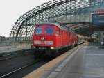 Hier 234 278-0 mit D444 von Kiev Pass nach Berlin Zoologischer Garten, dieser Zug stand am 9.7.2011 in Berlin Hbf.