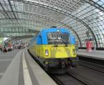 370 004  EM-Ukraine  der PKP mit dem Berlin-Warschau-Express am 07. August 2012 im Berliner Hbf.
