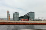 Der Berliner Hauptbahnhof am 24.