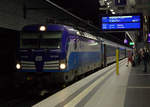 193 295  Kacenka  mit einem Eurocity Richtung Prag in Berlin Hbf.