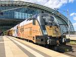 FLX 32622 mit 182 523-1  Kaiser von Österreich   am 11.08.2019 in Berlin Hauptbahnhof